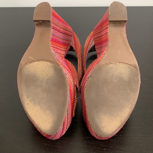 CROMA VINTAGE wedge fabric heel - Picture 4 of 11